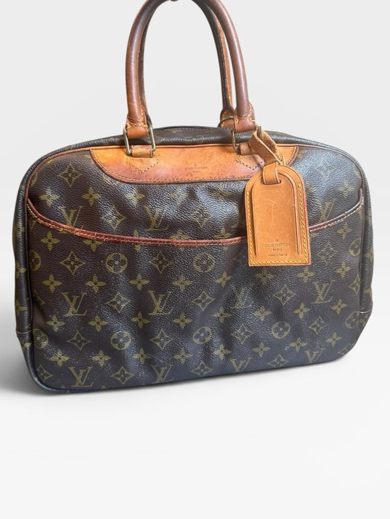 Louis Vuitton Handbags - Louis Vuitton 1997 Deauville Bag in Brown Monogram Canvas Vintage Good Condtion